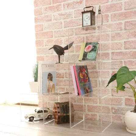 アクリルカラーボックス　10台セット W206×H80×D121