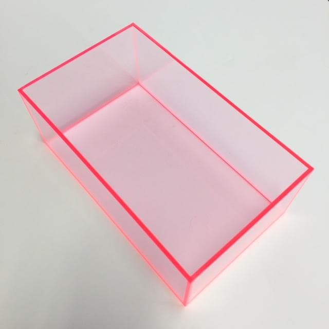 アクリルカラーボックス　10台セット W206×H80×D121