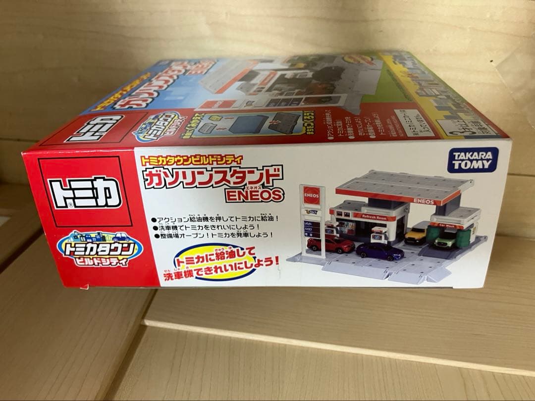 トミカ　トミカタウンビルドシティ　ガソリンスタンド　エネオス　ENEOS 未使用