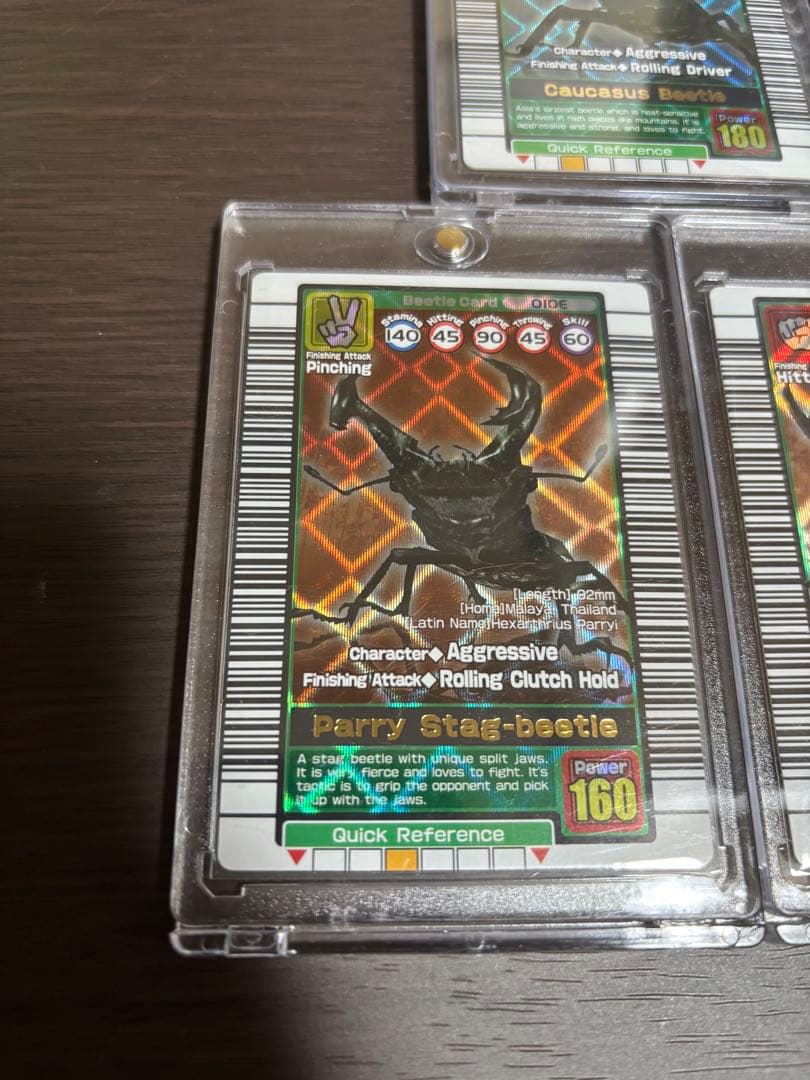 ムシキング　英語　3枚セット