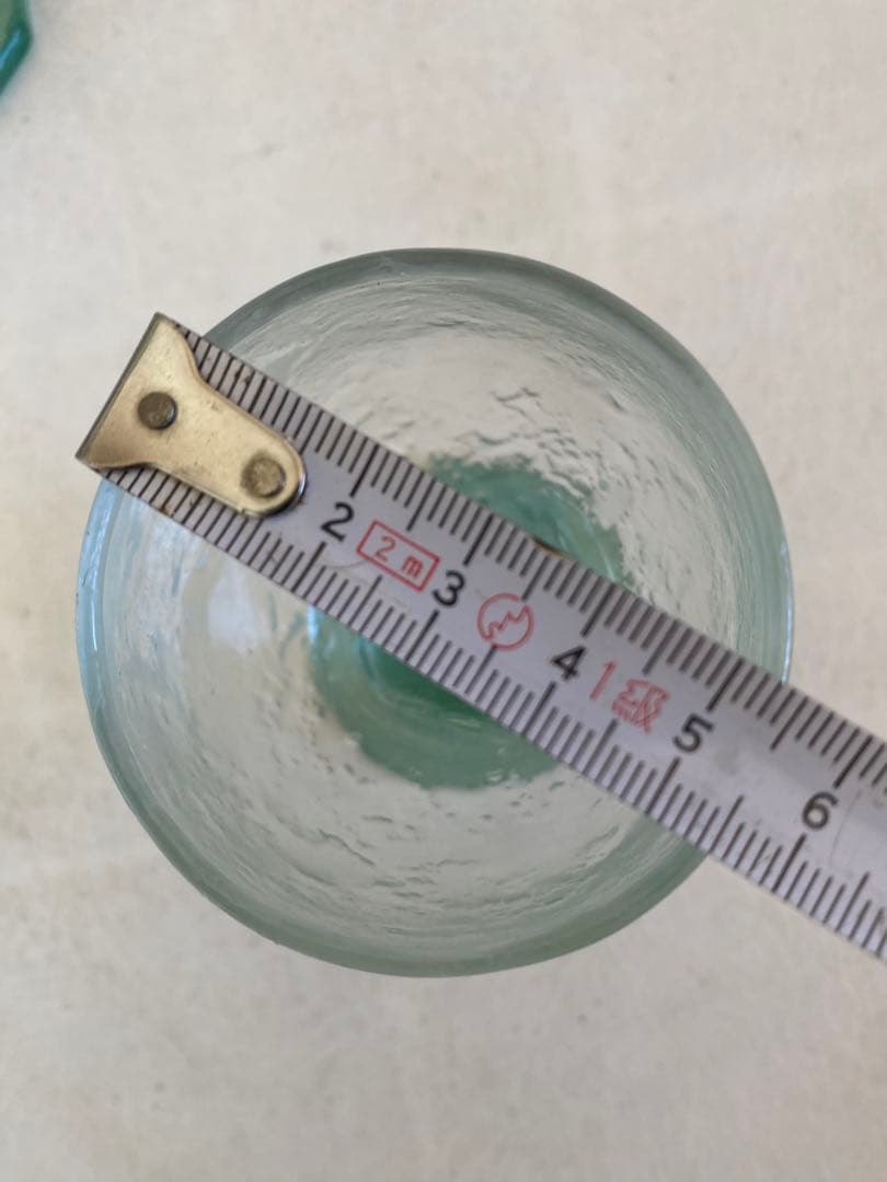 名和ショウ　グラス　5個　ガラス作家　ミニグラス　器　ハンドメイド　足付きグラス