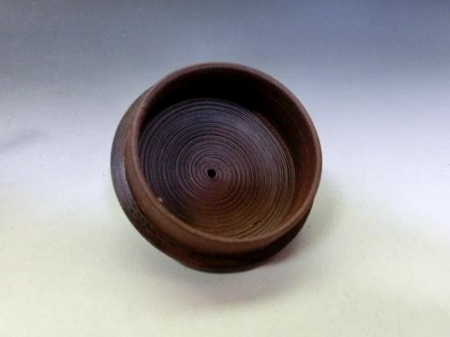 急須■紫泥 「壺制栄器」 朱泥 丸型 後手 茶瓶 古玩 唐物 時代物 骨董品■