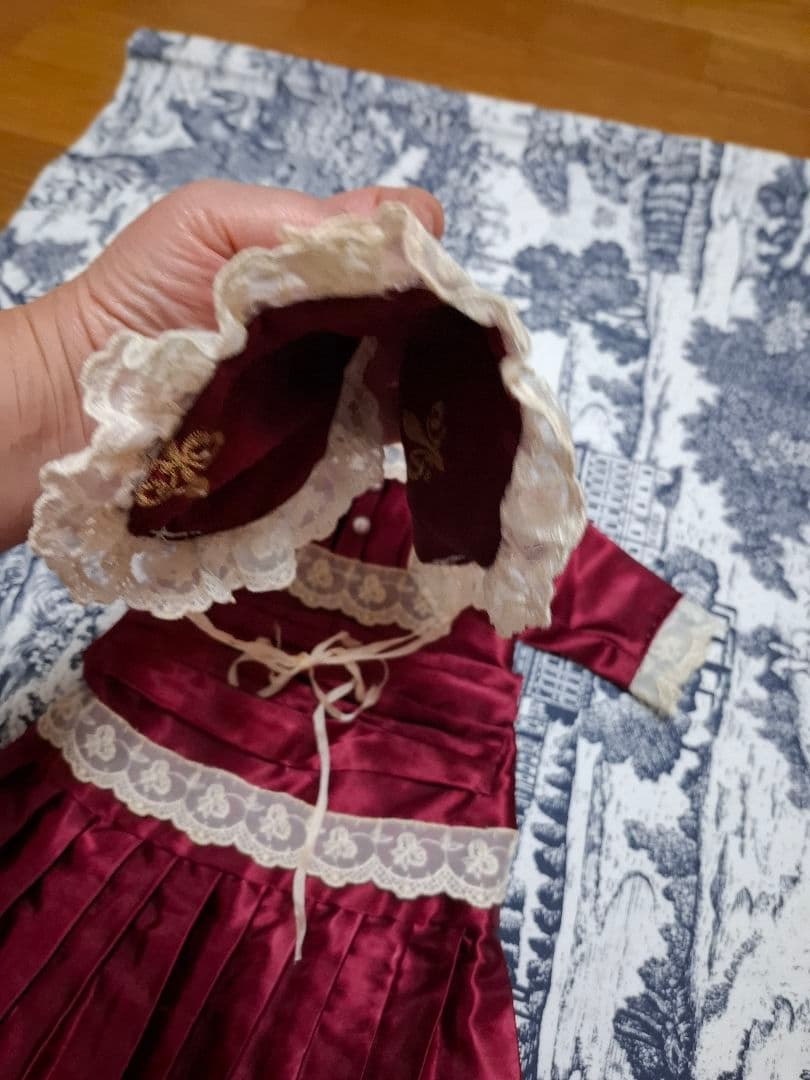 ビスクドール★ドレス☆ジュモー★フランス人形★ミニョネット★テディベア★