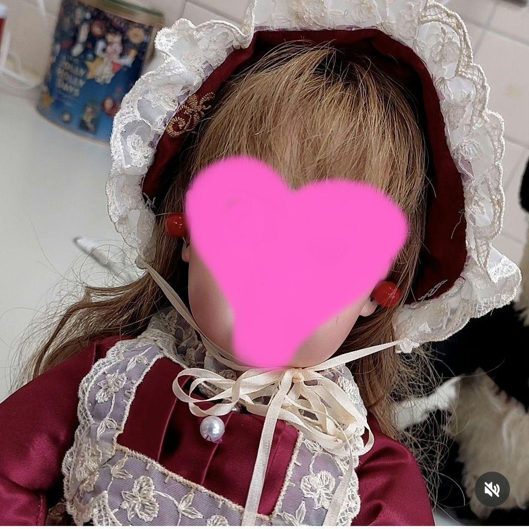 ビスクドール★ドレス☆ジュモー★フランス人形★ミニョネット★テディベア★