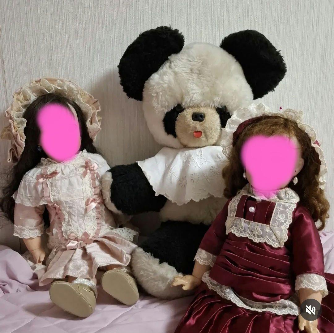 ビスクドール★ドレス☆ジュモー★フランス人形★ミニョネット★テディベア★
