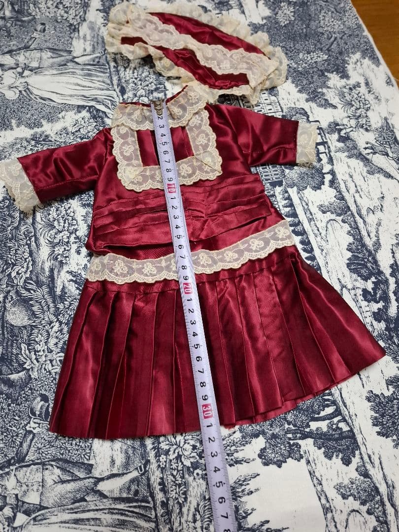 ビスクドール★ドレス☆ジュモー★フランス人形★ミニョネット★テディベア★