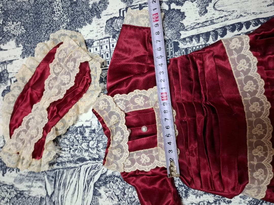 ビスクドール★ドレス☆ジュモー★フランス人形★ミニョネット★テディベア★