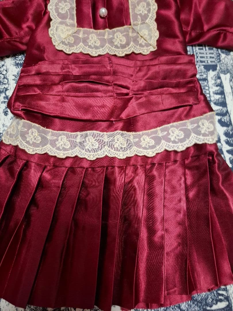 ビスクドール★ドレス☆ジュモー★フランス人形★ミニョネット★テディベア★