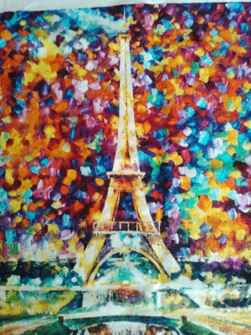 【ご注意下さい！】クロスステッチ完成品　 Paris Of My Dreams