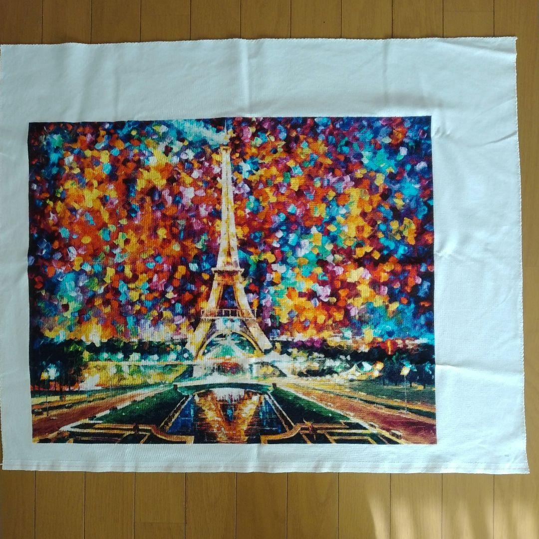 【ご注意下さい！】クロスステッチ完成品　 Paris Of My Dreams