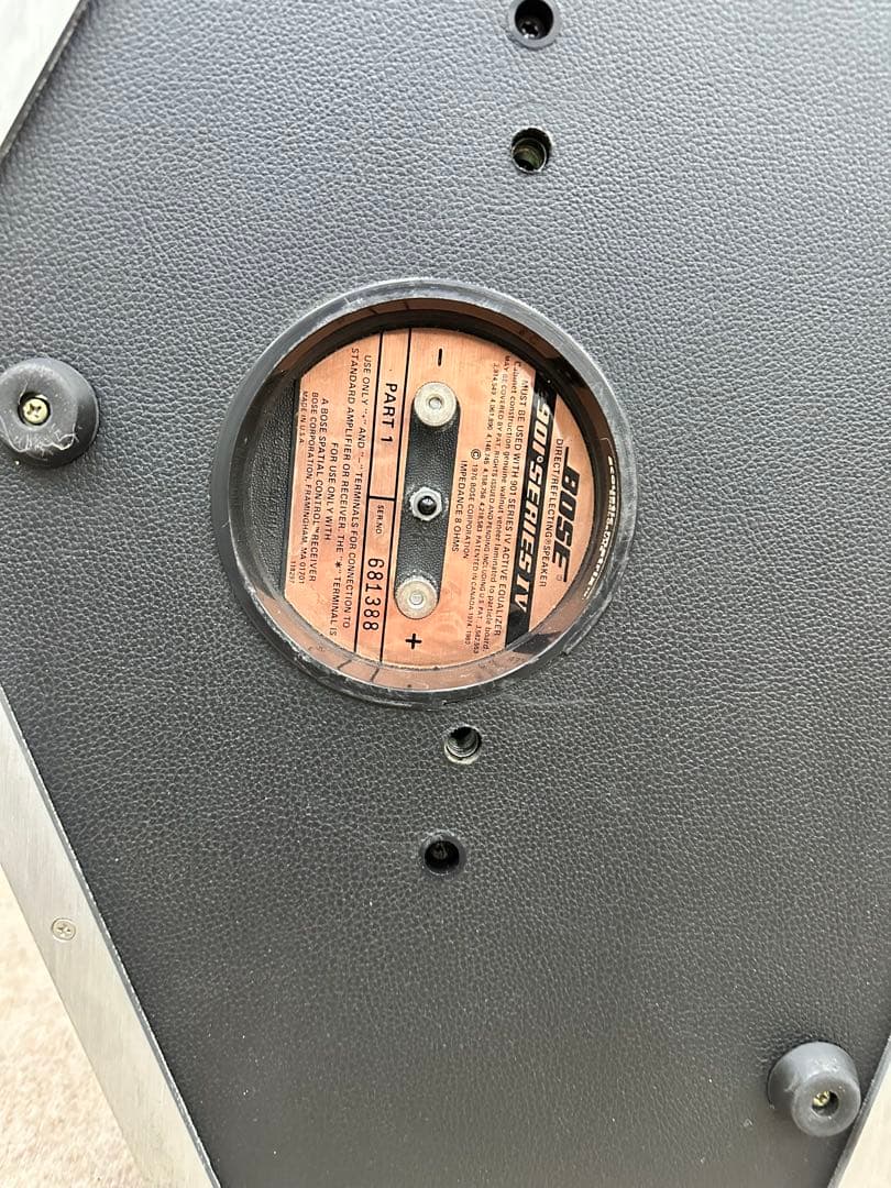 BOSE 901SS /901IV SALON SPECTRUM ペアスピーカー