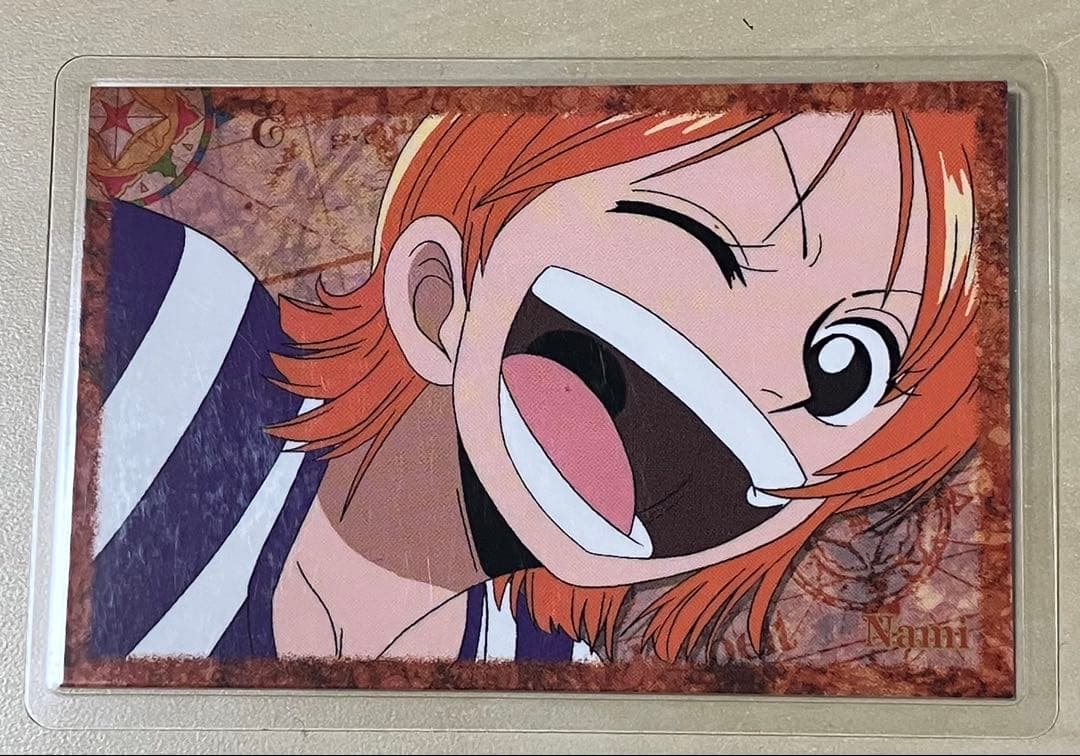 超貴重 希少 ワンピース ONE PIECE ナミ ラミネートカード 4枚