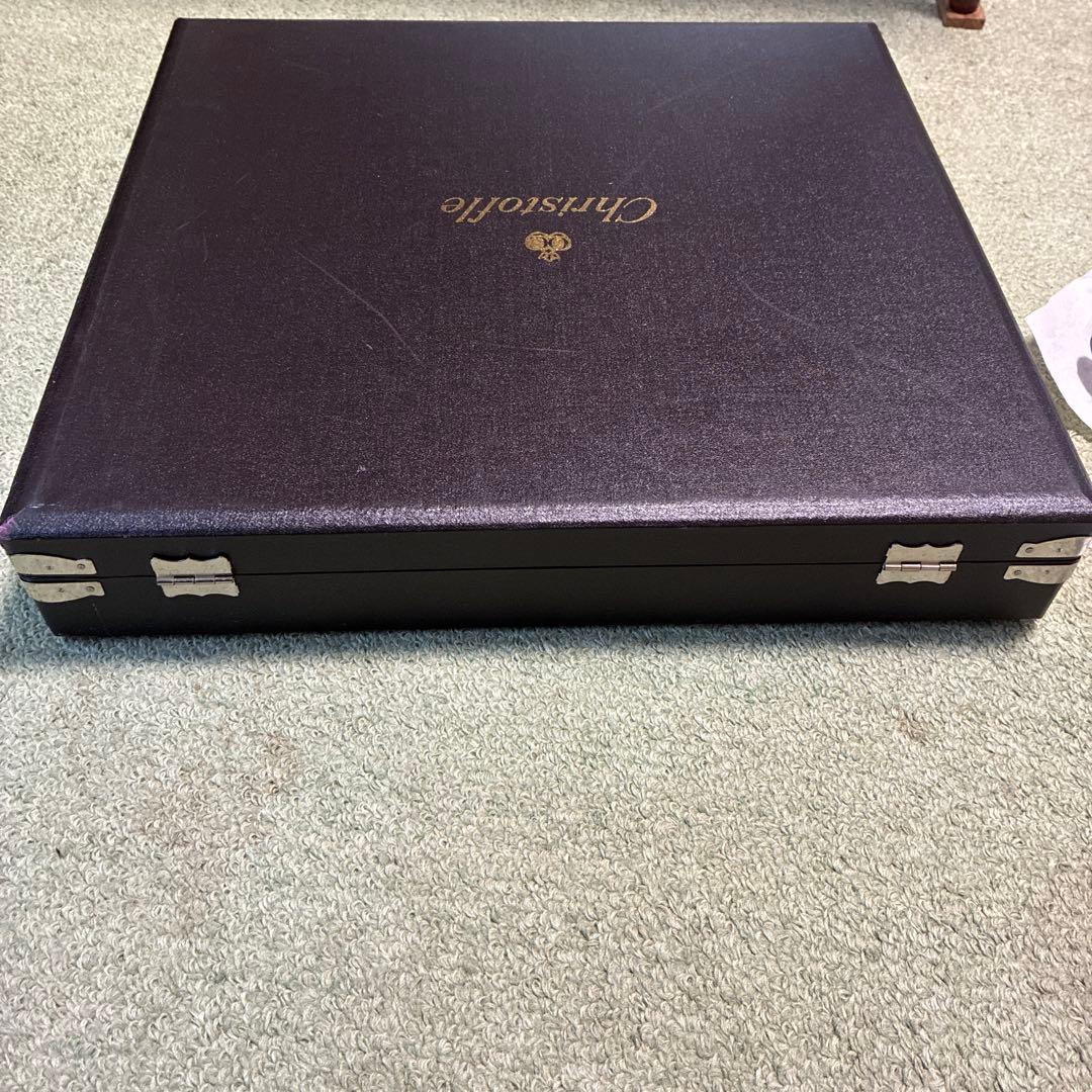 Christofle カトラリーセット 40点　箱ケース付き　美品