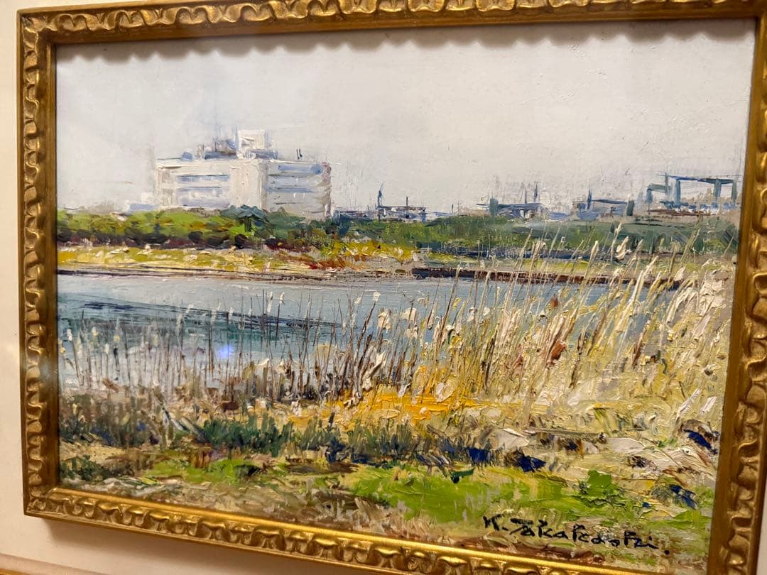 57.「タイトル不明」髙橋一善 油絵