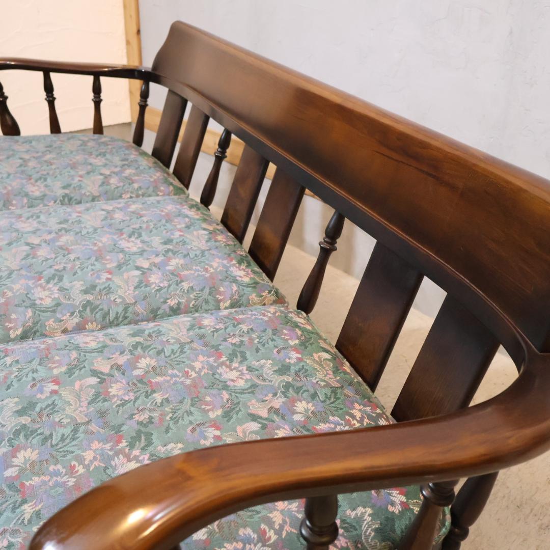 Karimoku カリモク COLONIAL コロニアル 3人掛椅子 WC67