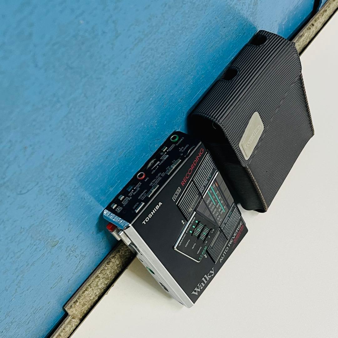 TOSHIBA 東芝Walky KT-RS30 カセットプレーヤー ケース付き