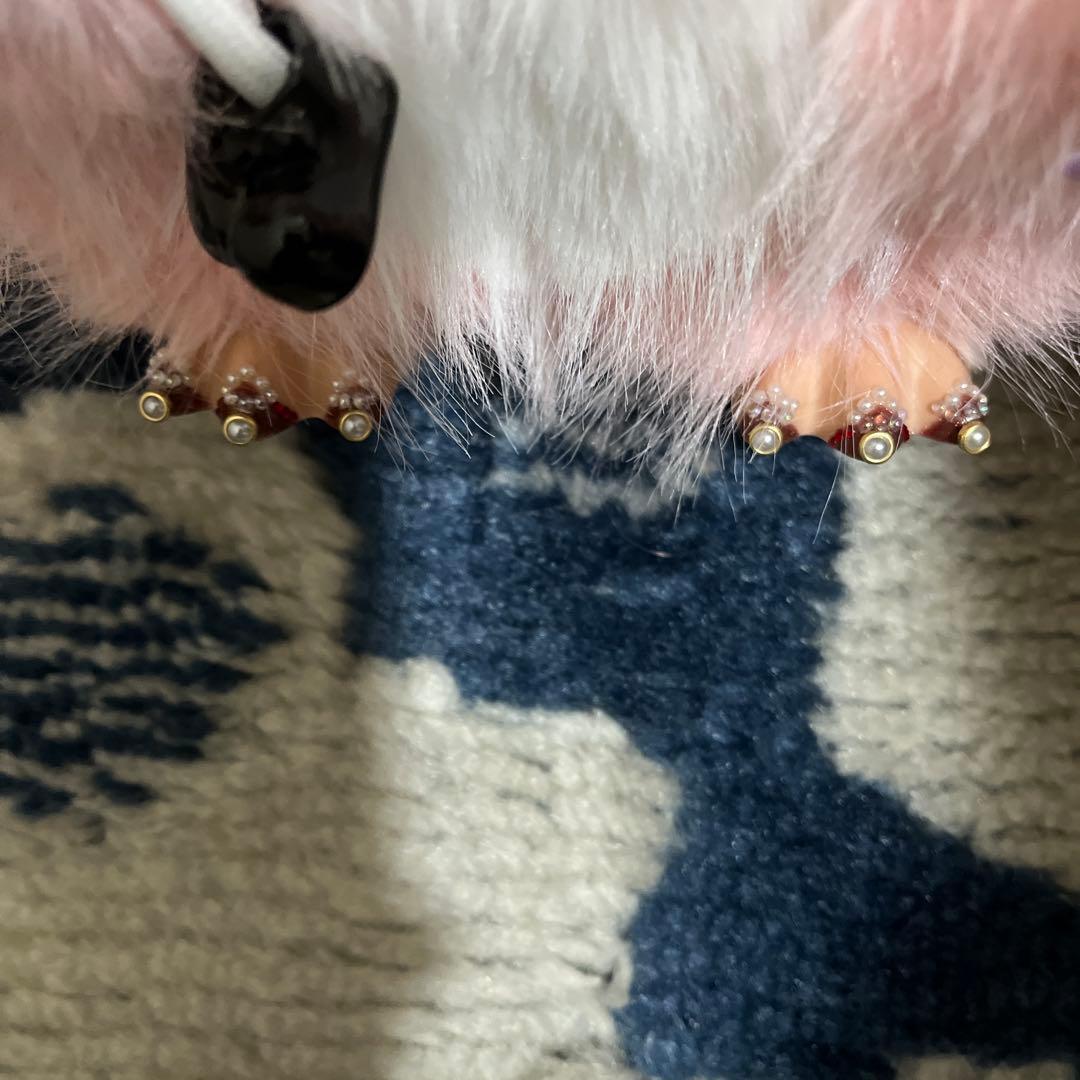 海外限定⭐️特大 ZIMOMO ジモモオリジナル ピンク&ホワイトカスタム