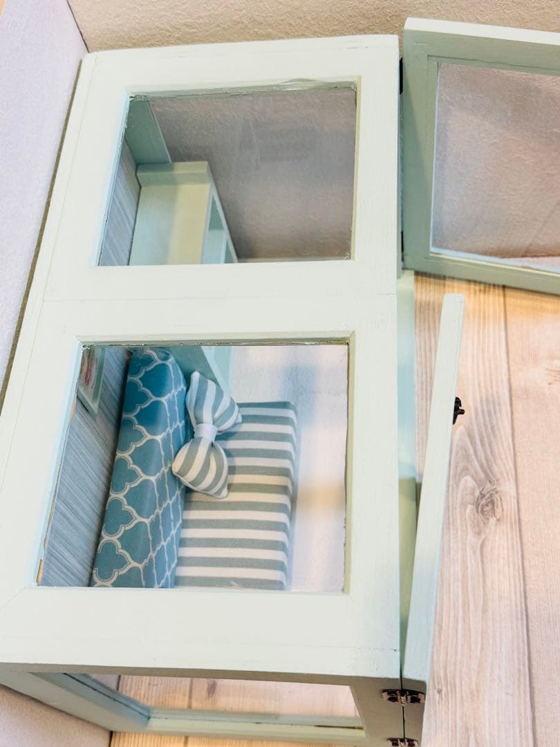 イレギュラー　0403a♡ミニチュアキャビネット♡ドールハウス