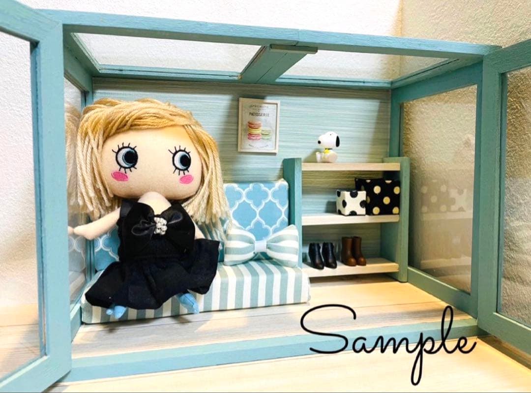 イレギュラー　0403a♡ミニチュアキャビネット♡ドールハウス