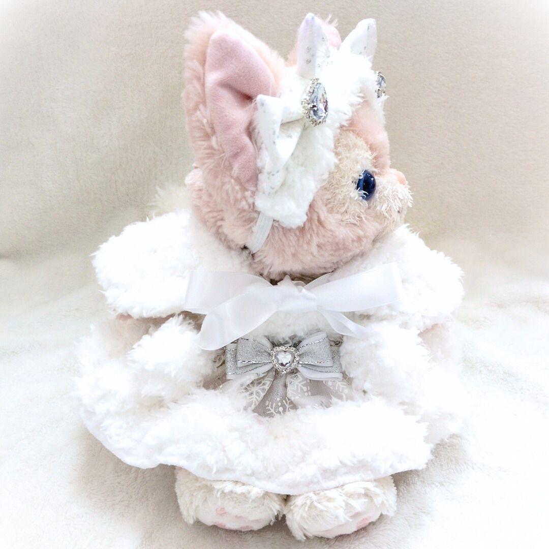 リーナベル　ハンドパペット　ショルダーバック等のぬいぐるみ着用可　結晶白1440