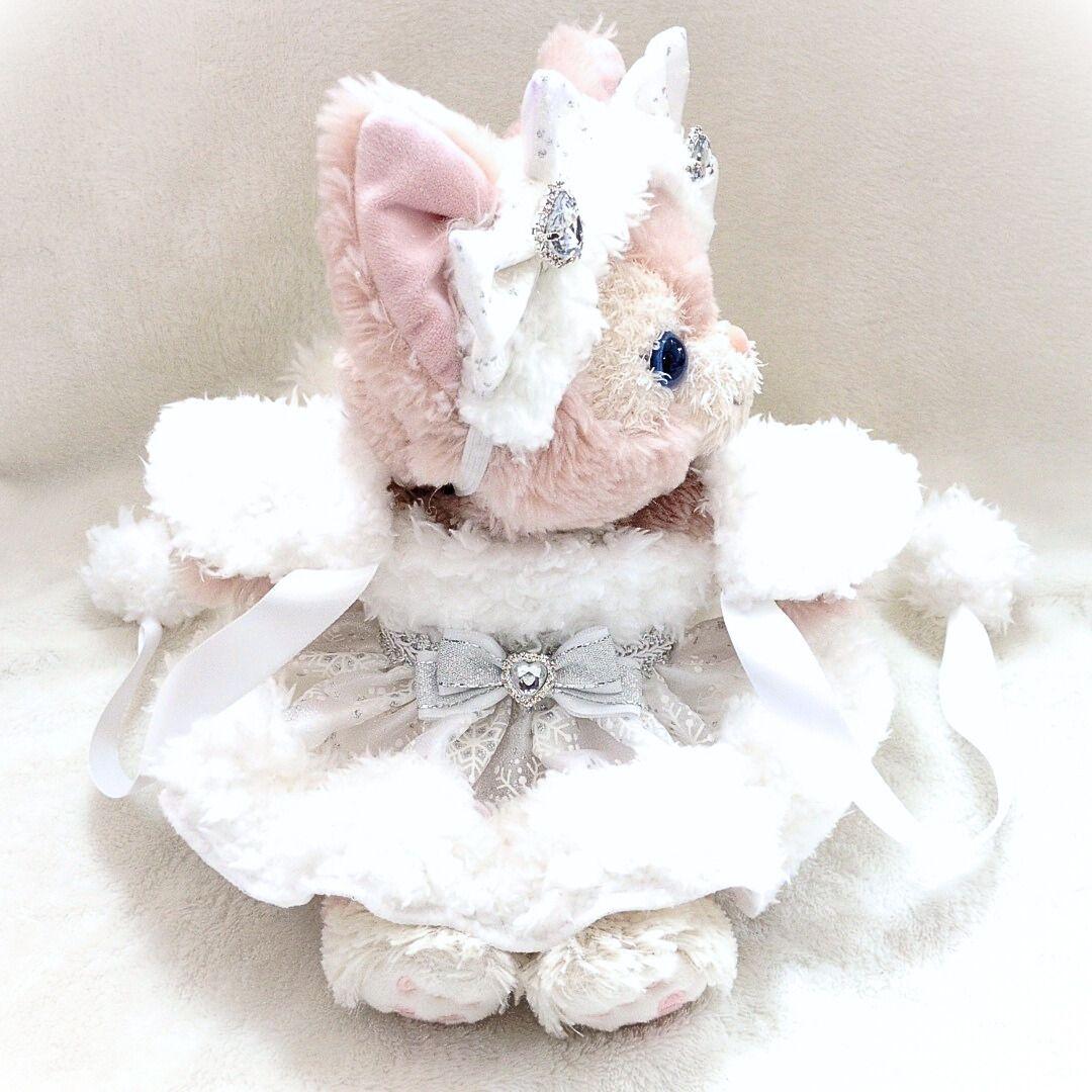 リーナベル　ハンドパペット　ショルダーバック等のぬいぐるみ着用可　結晶白1440