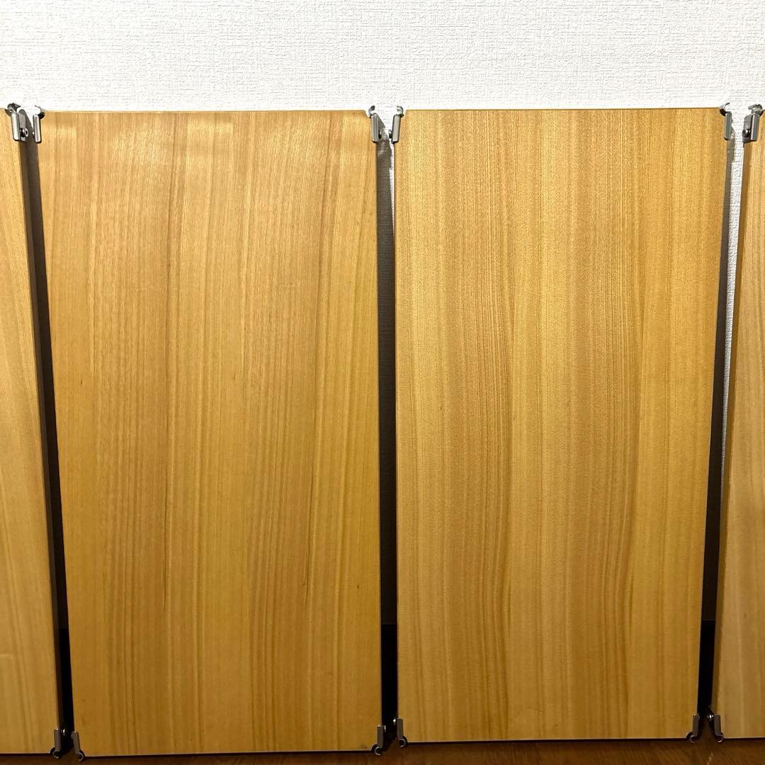 【良品】無印良品 ステンレスユニットシェルフ用 追加棚 棚板 ５枚