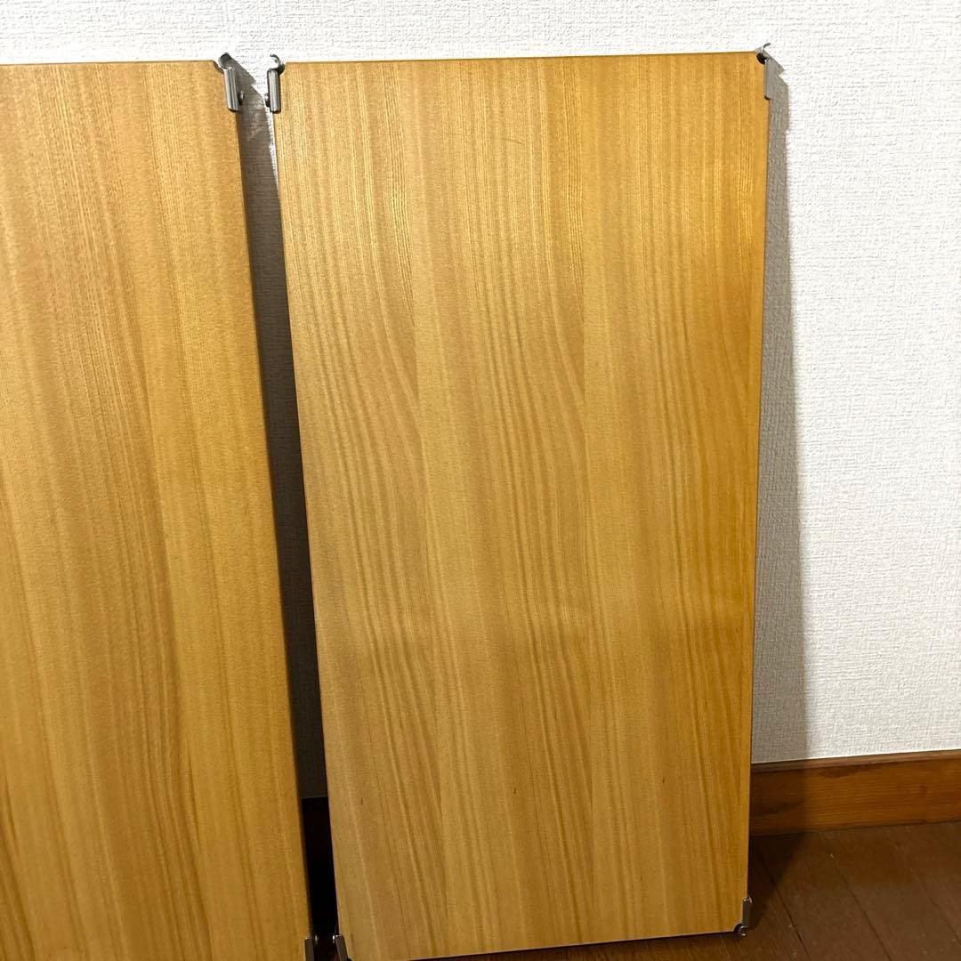 【良品】無印良品 ステンレスユニットシェルフ用 追加棚 棚板 ５枚