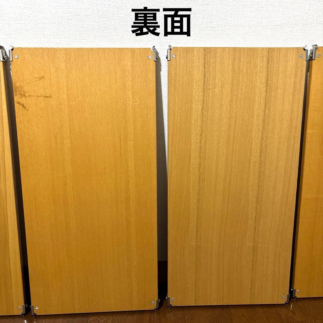 【良品】無印良品 ステンレスユニットシェルフ用 追加棚 棚板 ５枚