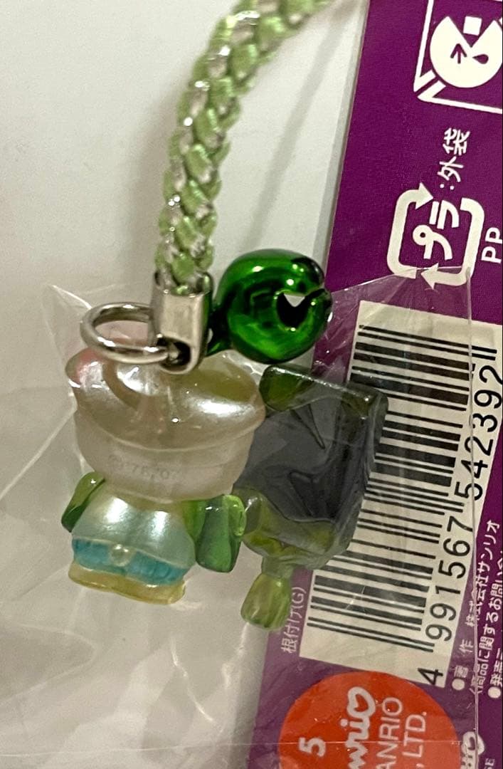 ハローキティ 根付 ストラップ　水戸黄門　風水カラー 3色セット