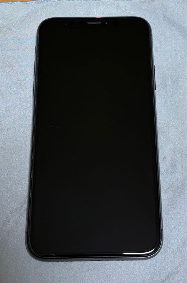 iPhoneX『256GB』『スペースグレー』『84%』