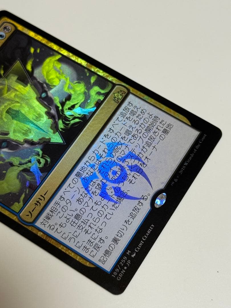 記憶の裏切り　日本語　FOIL