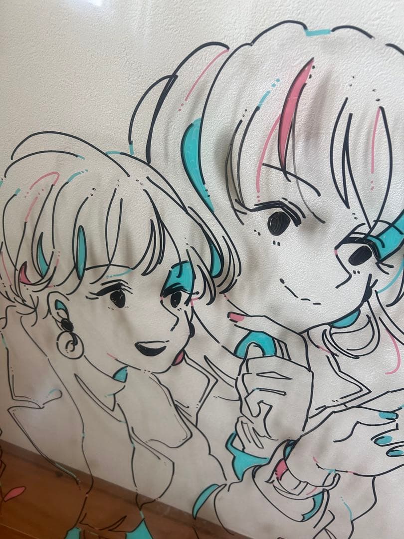 オリタケイさん 特大アクリルアート／展示会限定・一点もの