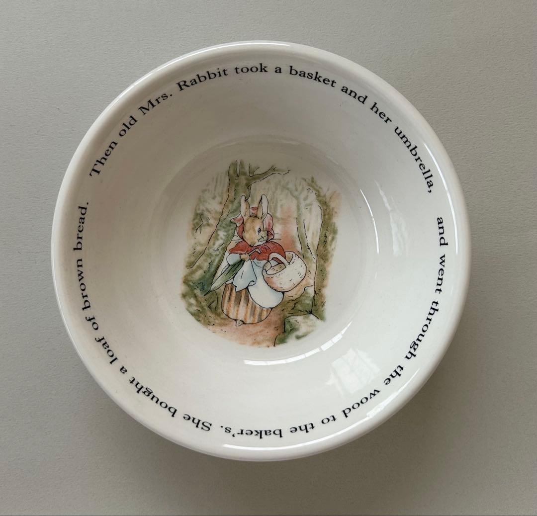 ピーターラビット wedgewood 食器3点セット