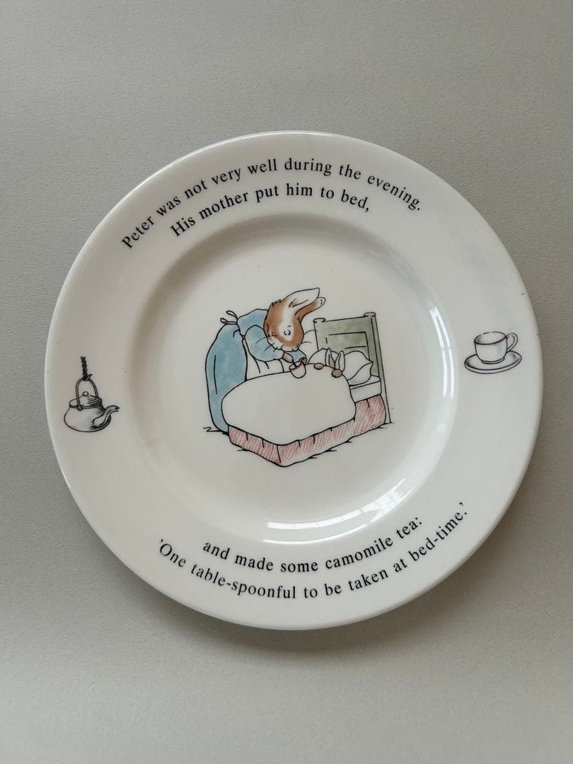 ピーターラビット wedgewood 食器3点セット