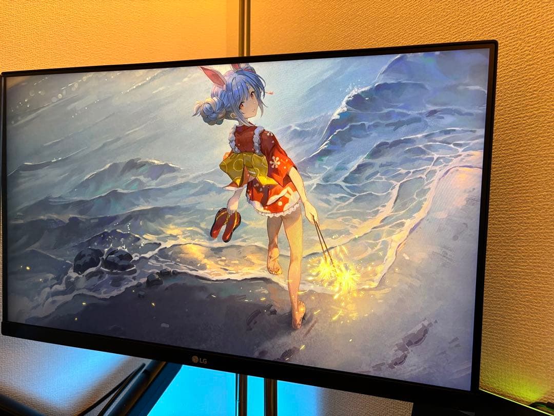 LG WQHDモニター　LG 24QP500-B 23.8インチ