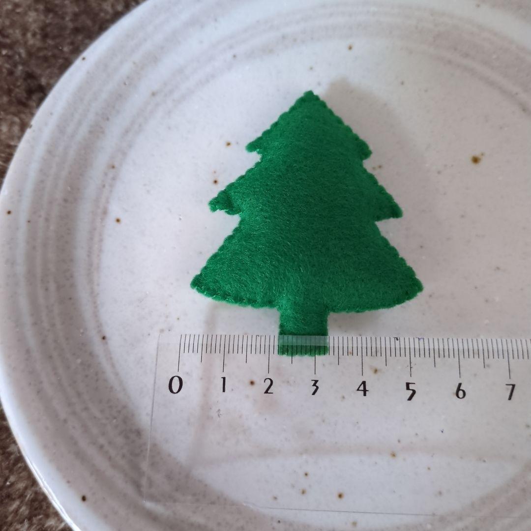 ヤトッチ　　フェルトのミニツリーとうさぎ＆お月見団子セット