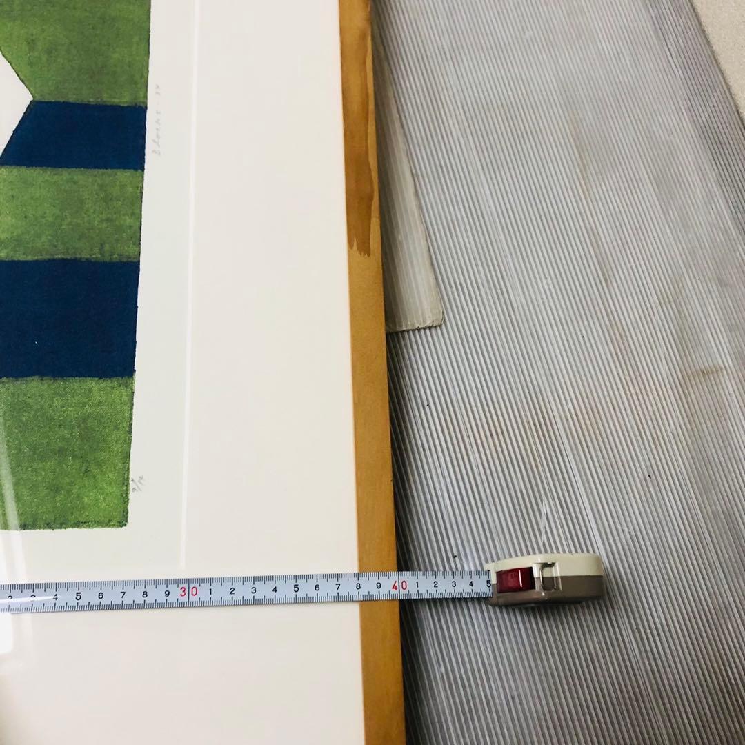 I61コレクション品✨黒木周 版画 クロスグラフ 額装品 アート作品 インテリア
