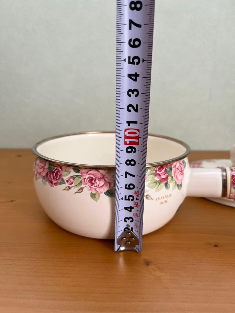 ejiry★エジリ★インペリアルローズ★片手鍋★ホーロー★16㎝