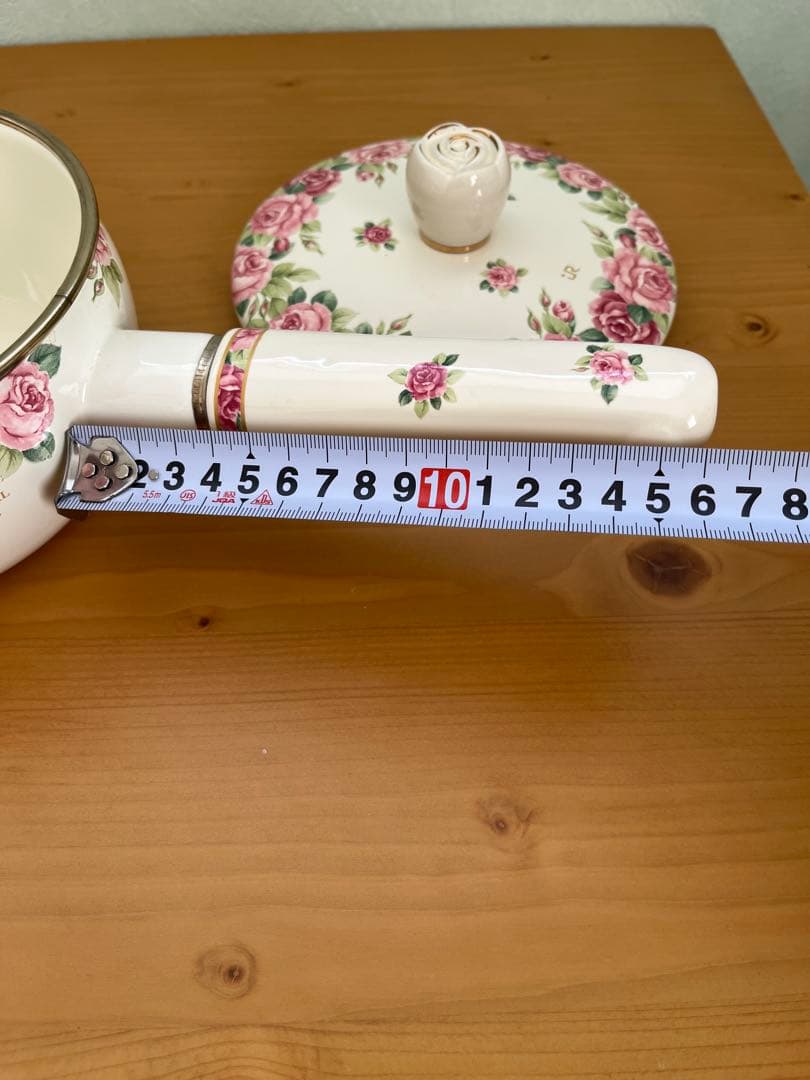 ejiry★エジリ★インペリアルローズ★片手鍋★ホーロー★16㎝