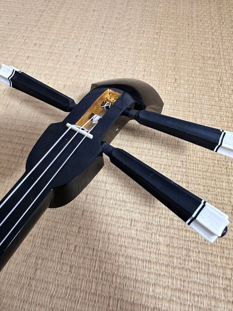 琉球楽器またよし 最高級三線 江戸與那城型 ケース付き