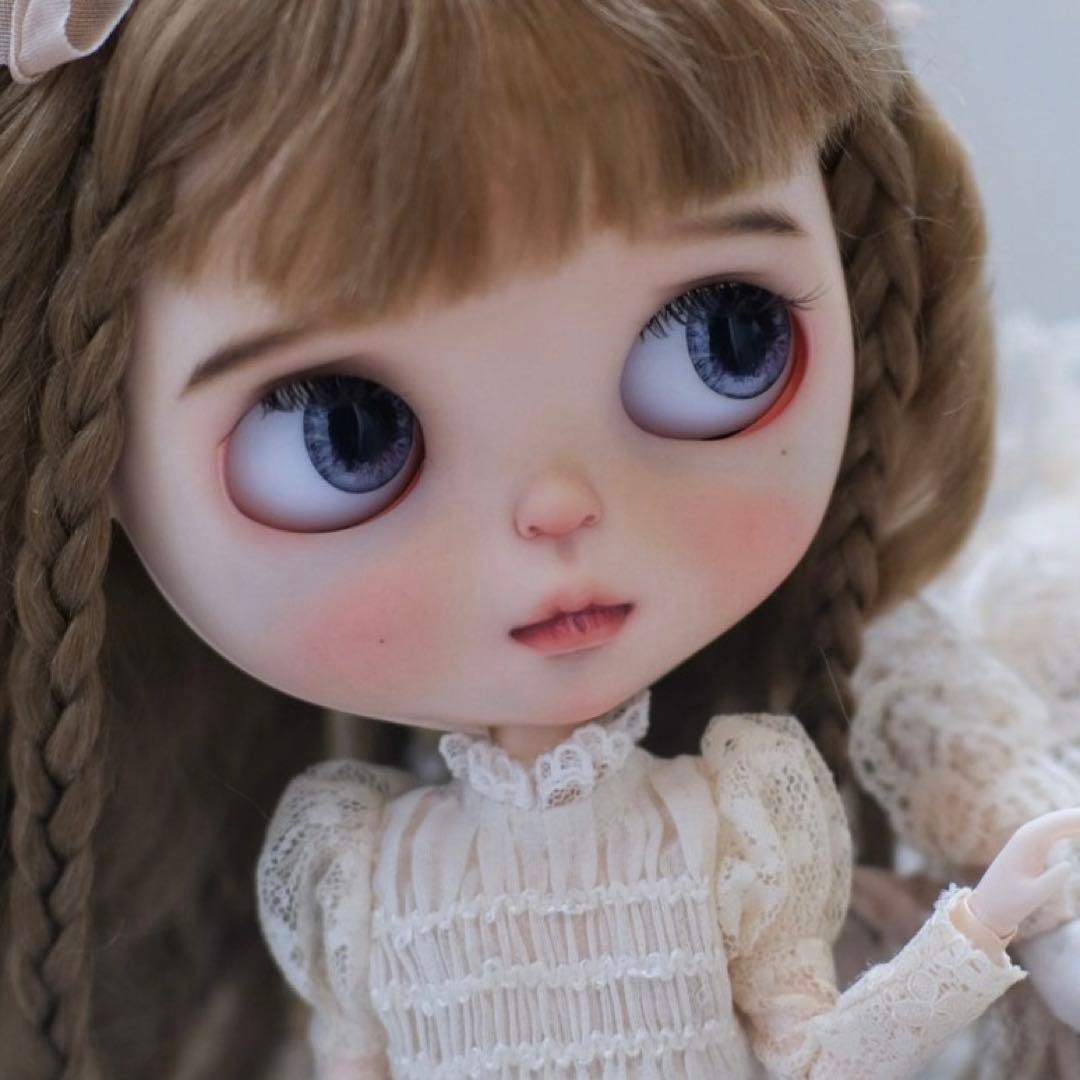 作家様カスタムブライス 人形 かわいい 幼い メイ フルセット