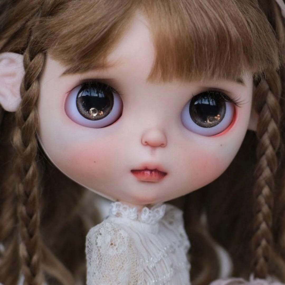 作家様カスタムブライス 人形 かわいい 幼い メイ フルセット