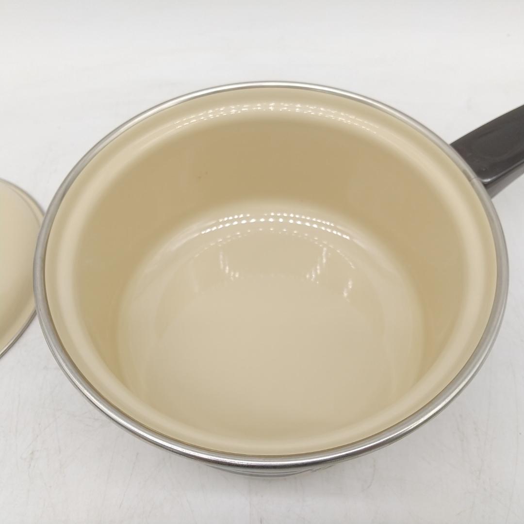 2681番 江尻ホーロー ejiry ジャックノエルデザイン ホーロー 片手鍋