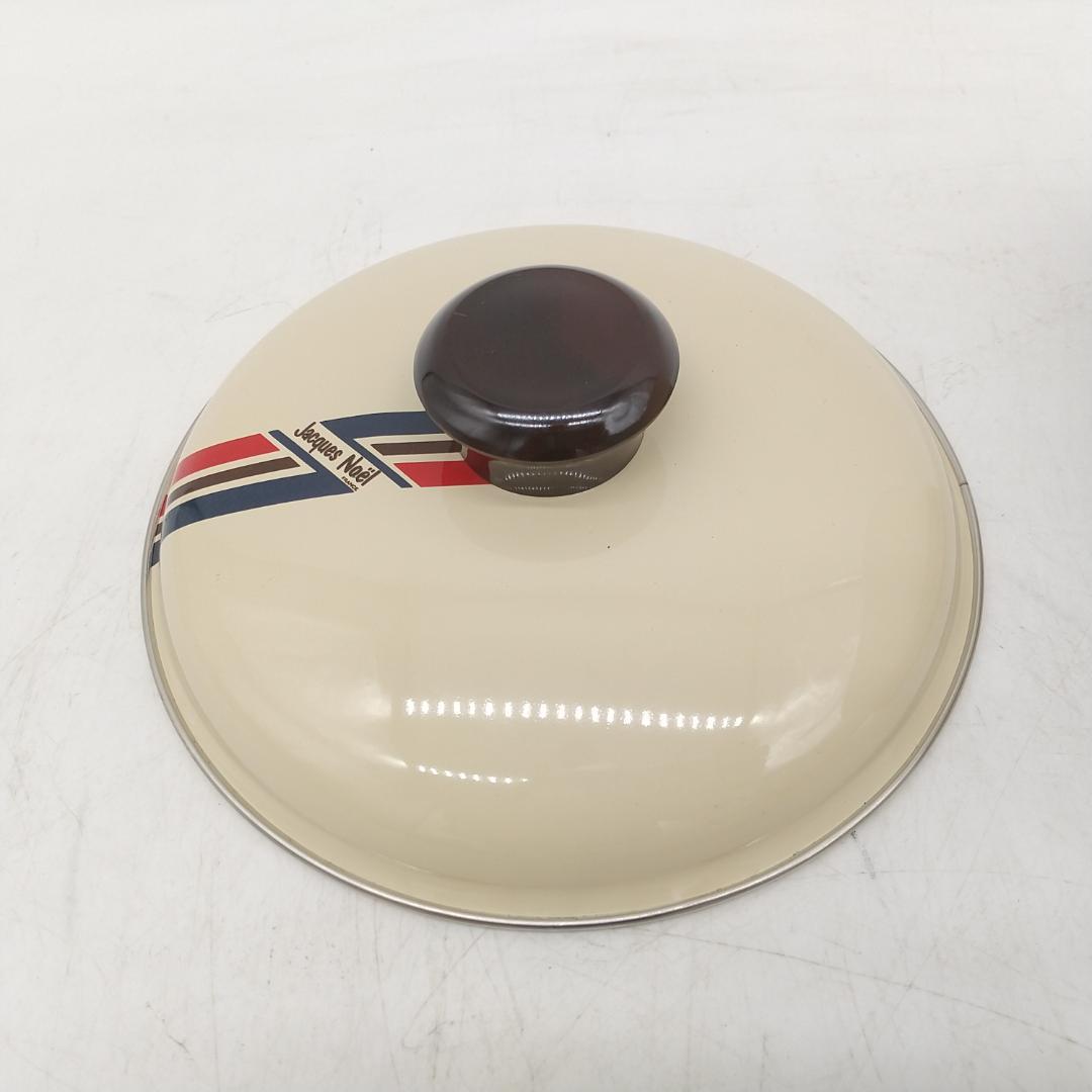 2681番 江尻ホーロー ejiry ジャックノエルデザイン ホーロー 片手鍋