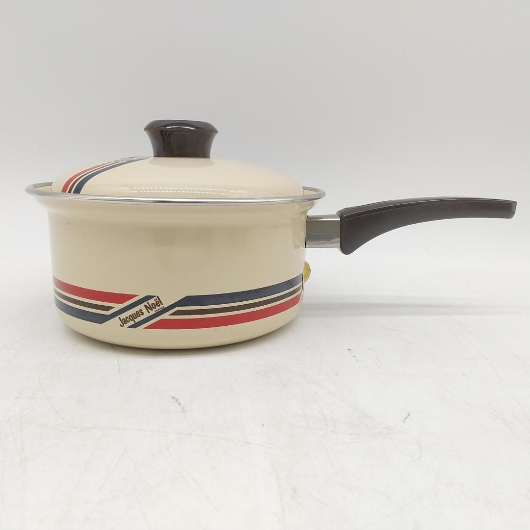 2681番 江尻ホーロー ejiry ジャックノエルデザイン ホーロー 片手鍋