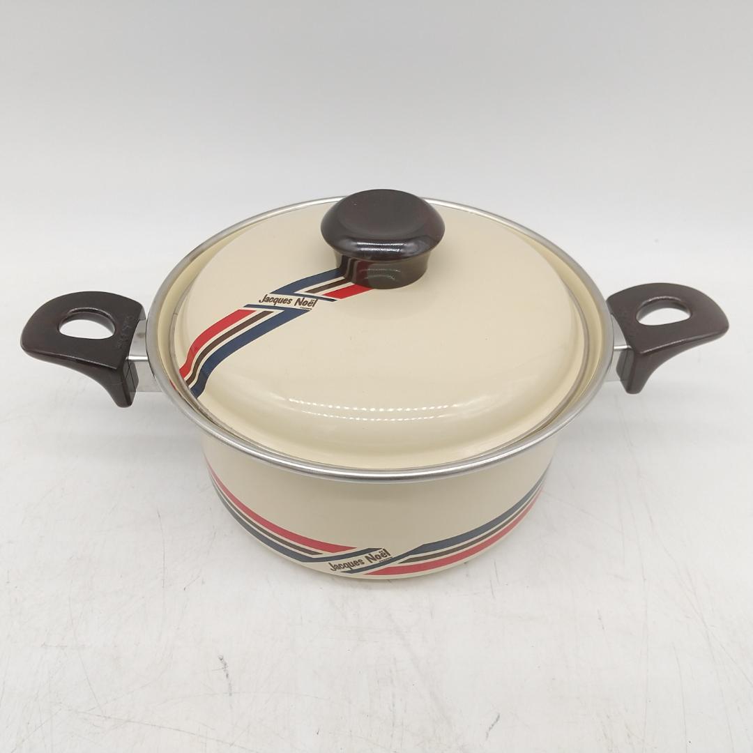 2681番 江尻ホーロー ejiry ジャックノエルデザイン ホーロー 片手鍋