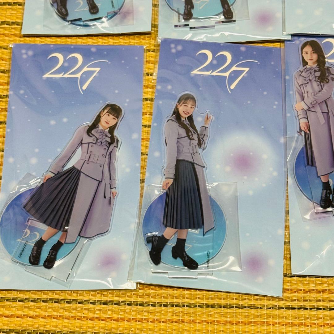 ナナブンノニジュウニ 10th衣装 アクリルスタンド セット