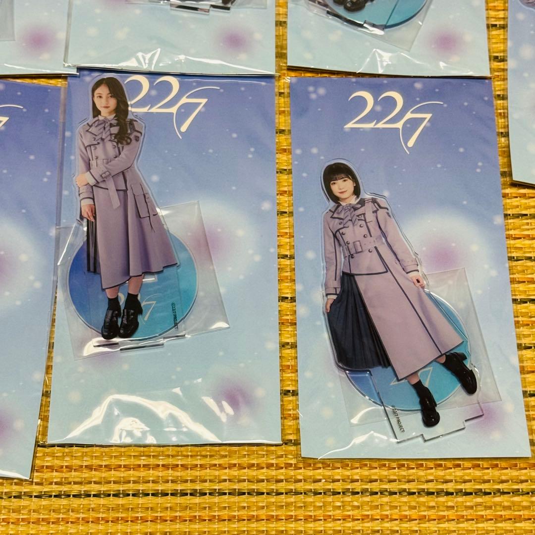 ナナブンノニジュウニ 10th衣装 アクリルスタンド セット