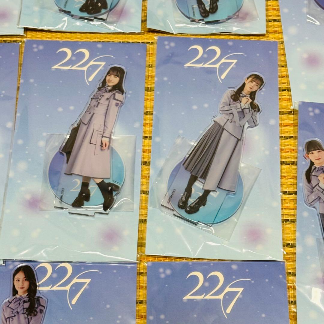 ナナブンノニジュウニ 10th衣装 アクリルスタンド セット