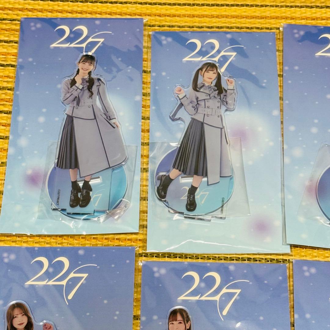 ナナブンノニジュウニ 10th衣装 アクリルスタンド セット